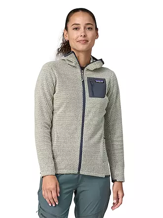 PATAGONIA | Veste polaire zippée à capuche R1® Air pour femme | creme
